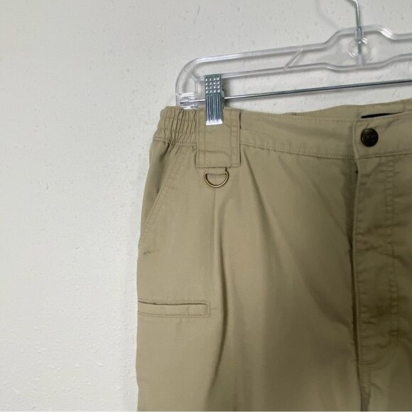 5.11 Tactical Khaki Cargo Workwear Straight Leg Pants Men's Size 36/30 - Picture 14 of 15